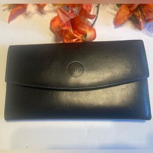 Casa Lopez Black Leather Wallet